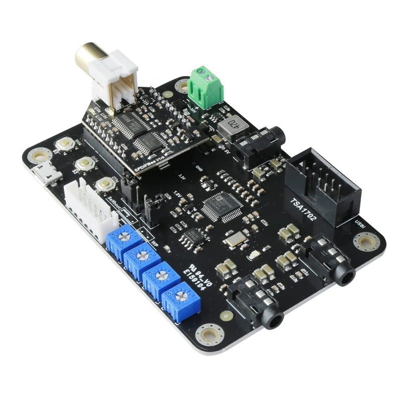 TSA1702C SPDIF Coaxial + DSP Audio Receiver Board