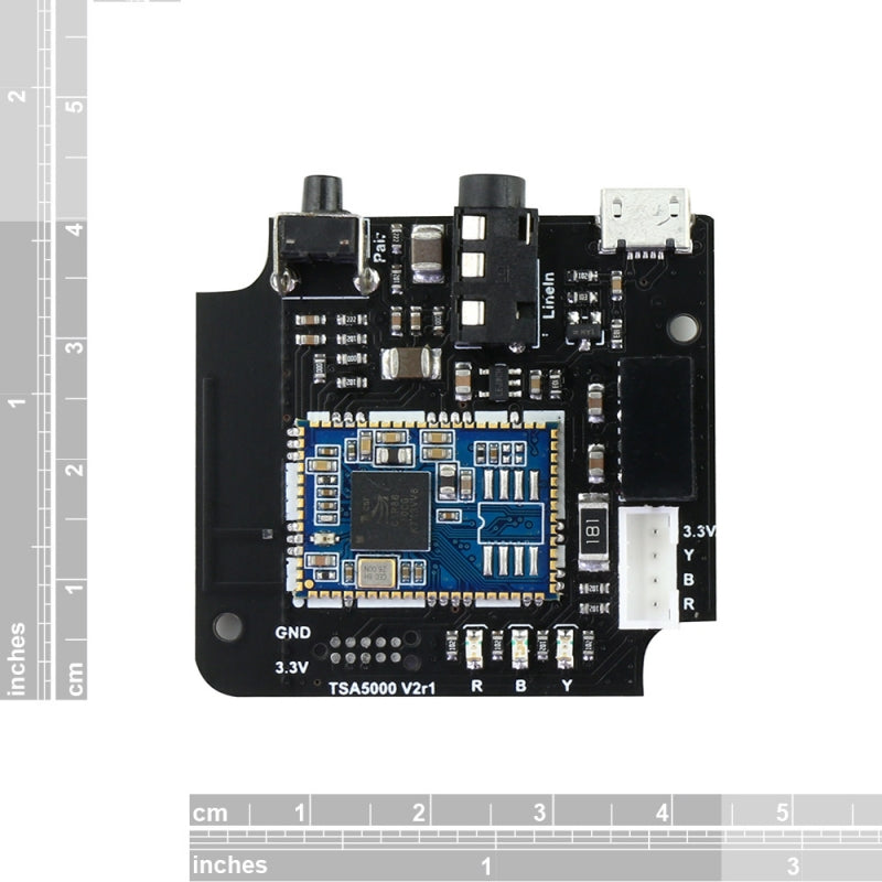 TSA5000 - Bluetooth 5.0 Audio Transmitter Board - Analog input ...