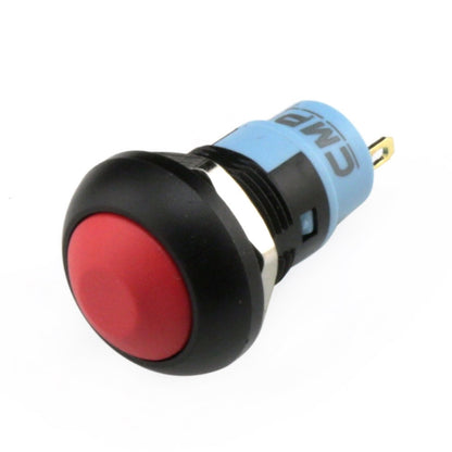 Waterproof Momentary Push Button - Panel Mount 12mm